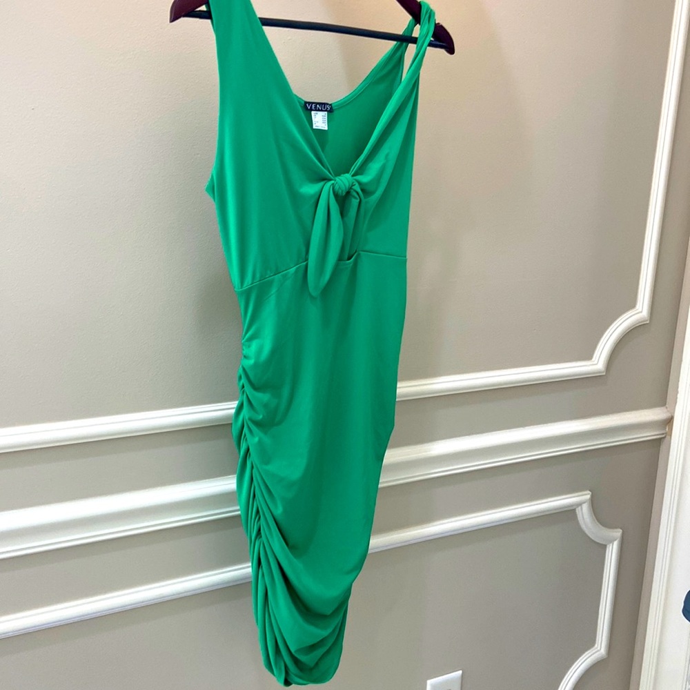 Venus green dress